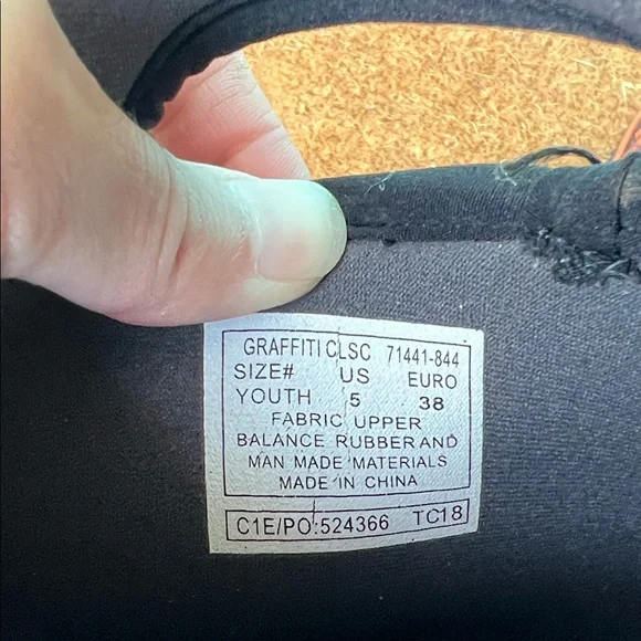 Bogs Black and Orange Patterned Boots - Picture 4 of 5